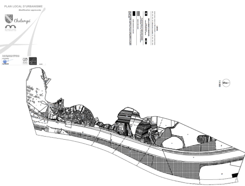 Plan de zonage à Chalampé